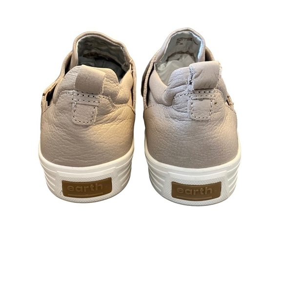 Earth Rosewood Clary Gray Leather Slip On Sneakers Shoes Women’s Size 9 - Picture 3 of 9